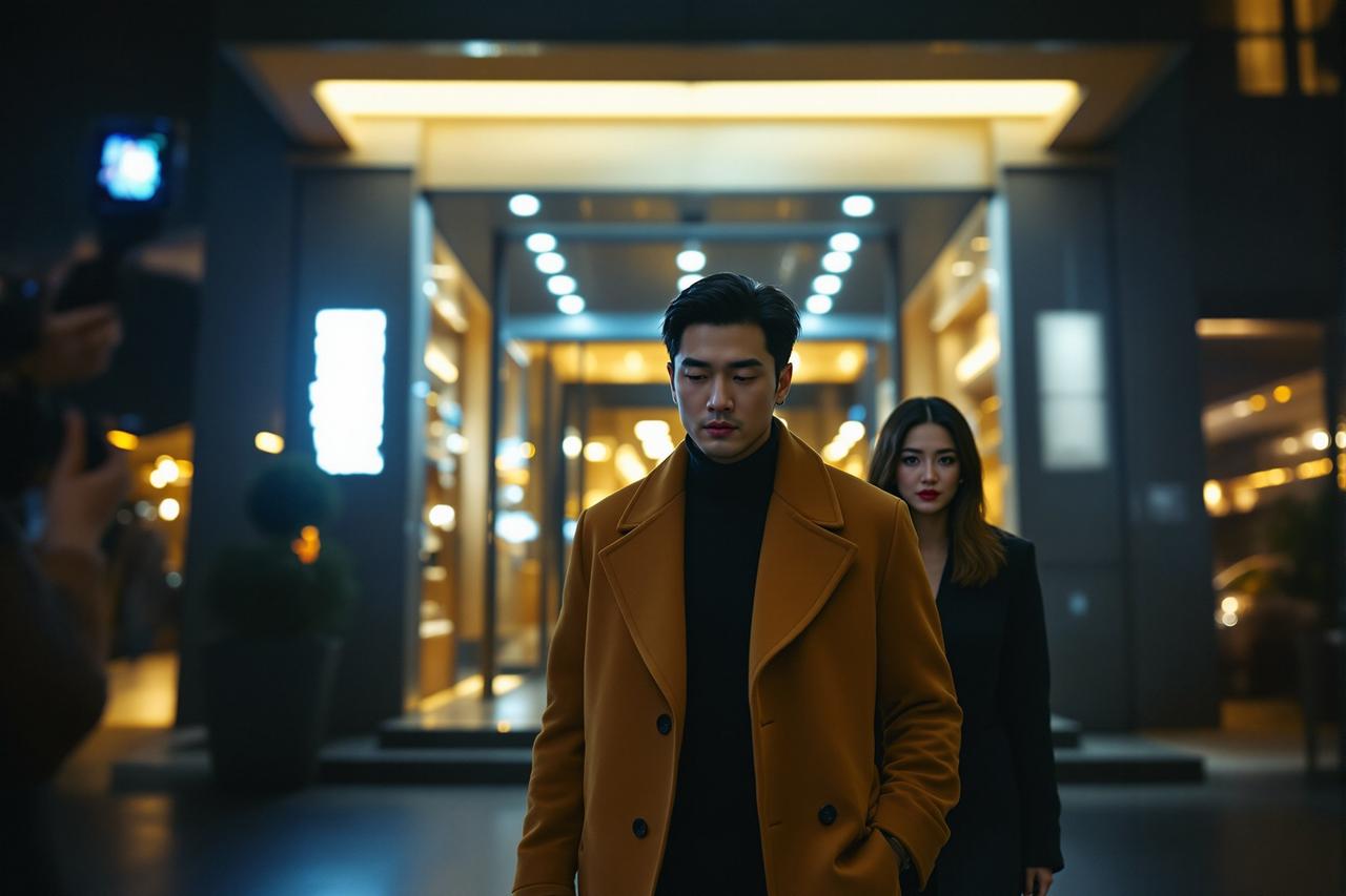 一线女星深夜密会神秘男子 - 黑脸料网娱乐新闻配图
