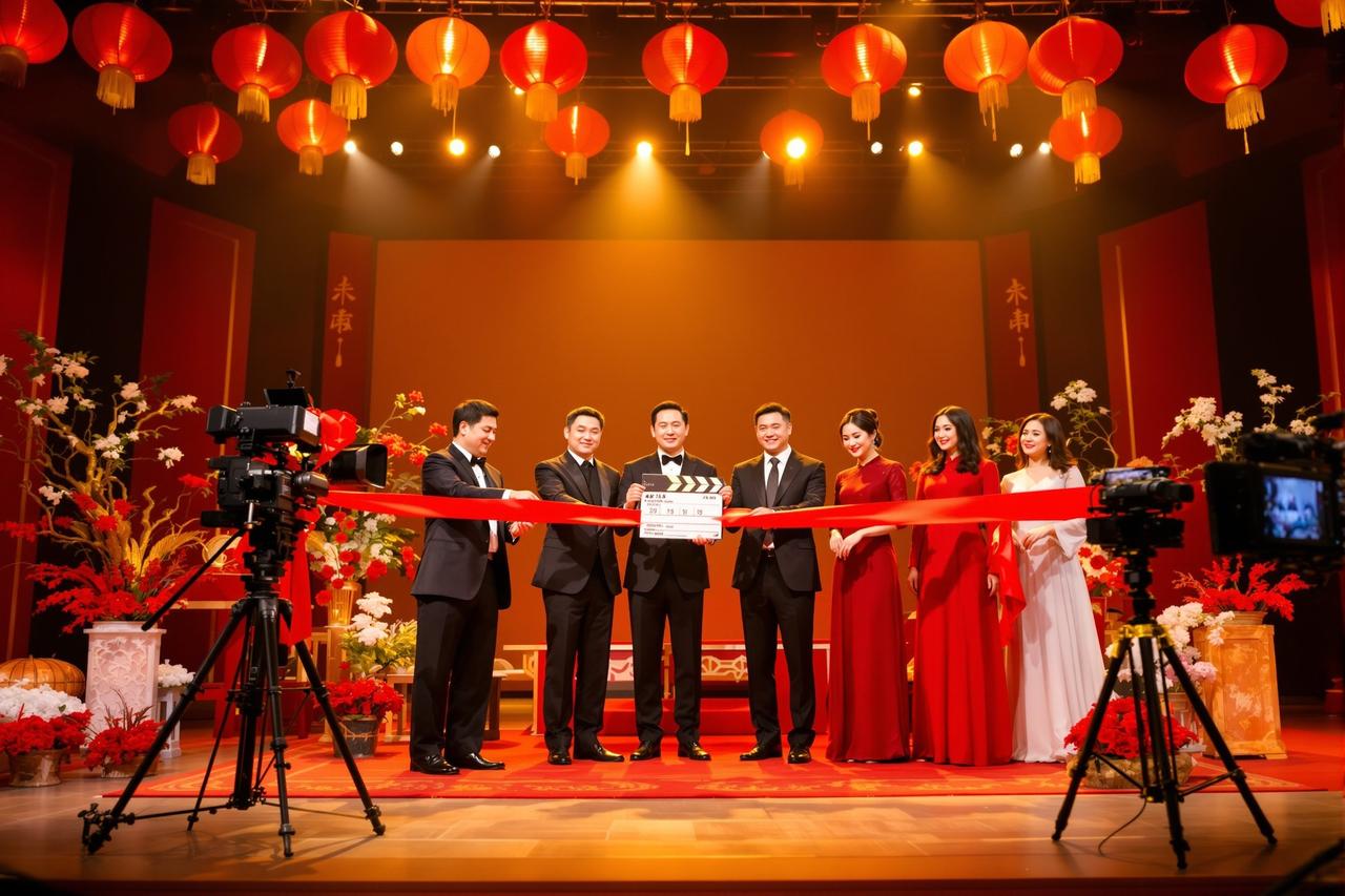 知名导演新片开机仪式 - 黑脸料网娱乐新闻配图 知名导演新片开机仪式 - 黑脸料网娱乐新闻配图